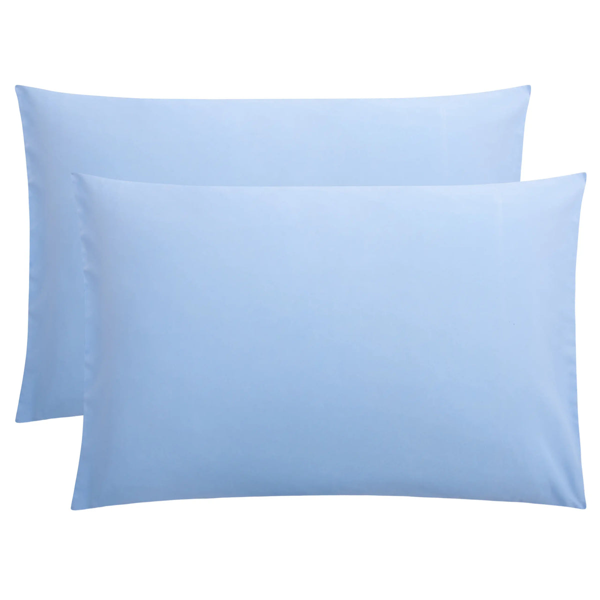 Bedsum 2-Piece 100% Brushed Microfiber Pillowcases, Envelope Secure Fit Closure, Breathable Soft Bedding, Cooling Bedding, Sweat-Absorbing, Wrinkle-Free, Fading Resistance, Durable All-Seasons Pillow Covers