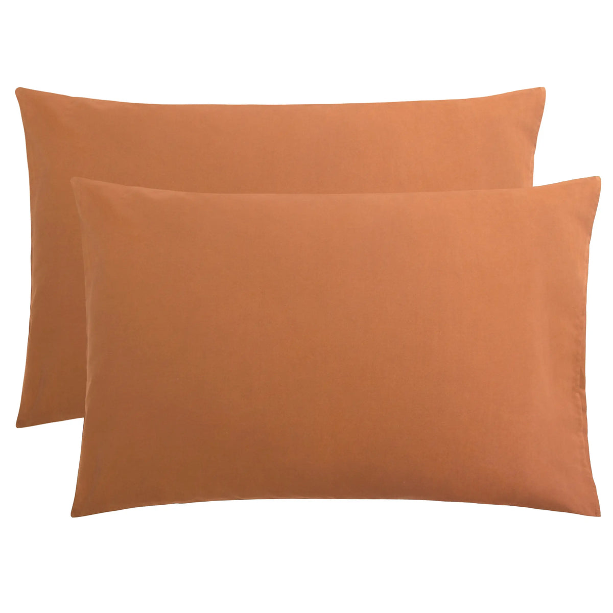 Bedsum 2-Piece 100% Brushed Microfiber Pillowcases, Envelope Secure Fit Closure, Breathable Soft Bedding, Cooling Bedding, Sweat-Absorbing, Wrinkle-Free, Fading Resistance, Durable All-Seasons Pillow Covers