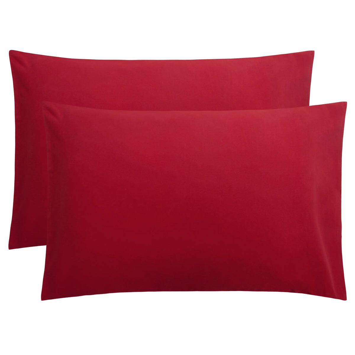Bedsum 2-Piece 100% Brushed Microfiber Pillowcases, Envelope Secure Fit Closure, Breathable Soft Bedding, Cooling Bedding, Sweat-Absorbing, Wrinkle-Free, Fading Resistance, Durable All-Seasons Pillow Covers