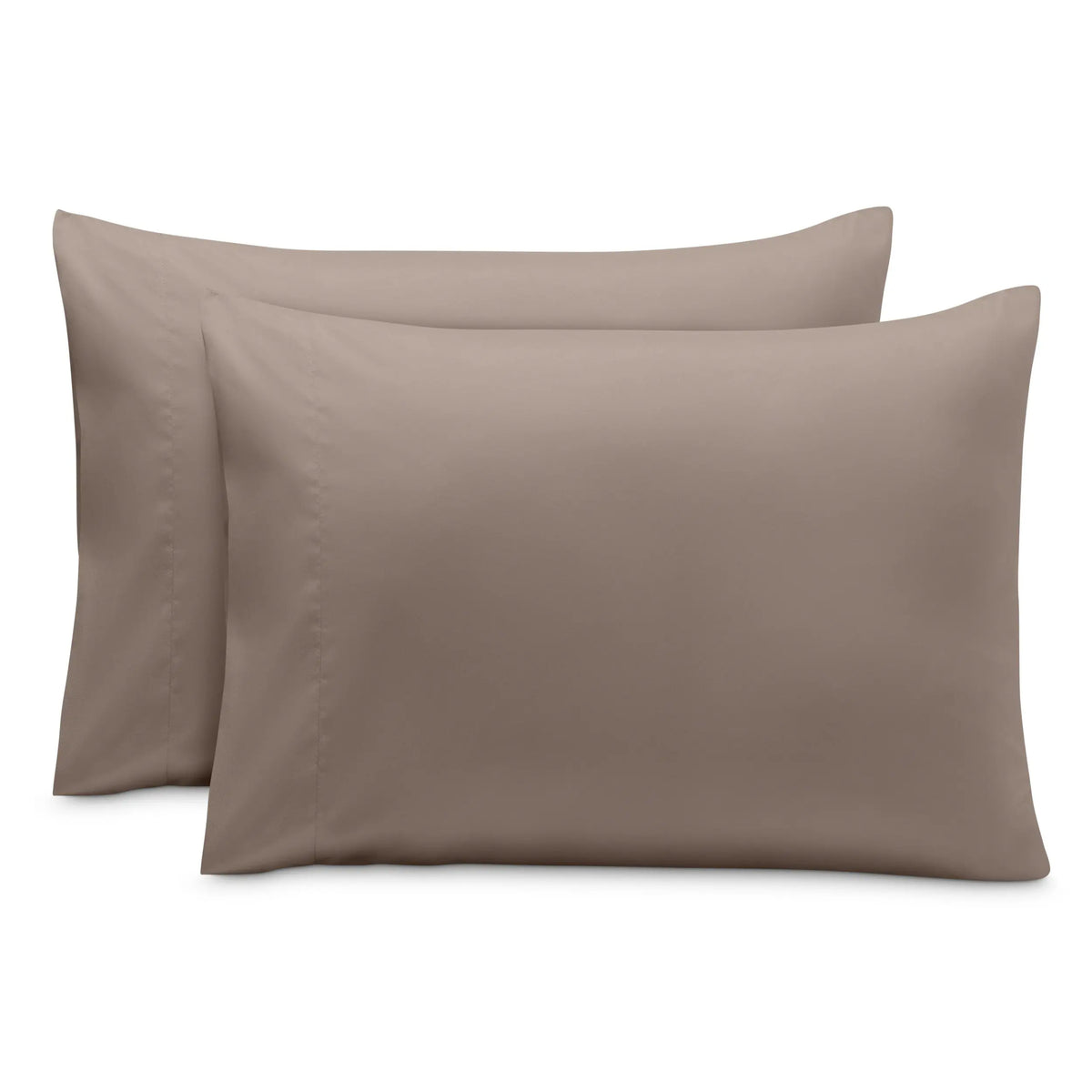 Bare Home Ultra-Soft Envelope Microfiber Pillowcase Set, Breathable Lightweight Smooth Fabric Bedding, Fade-Resistant, Machine-Washable, Multi-Size Solid Colors Pillowcases