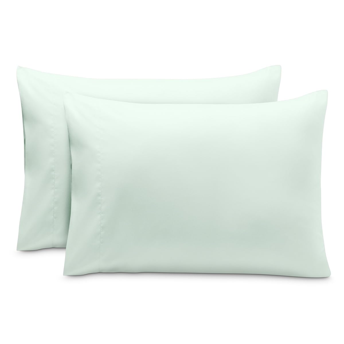 Bare Home Pillowcases Open End (Standard Set of 2, Grey)