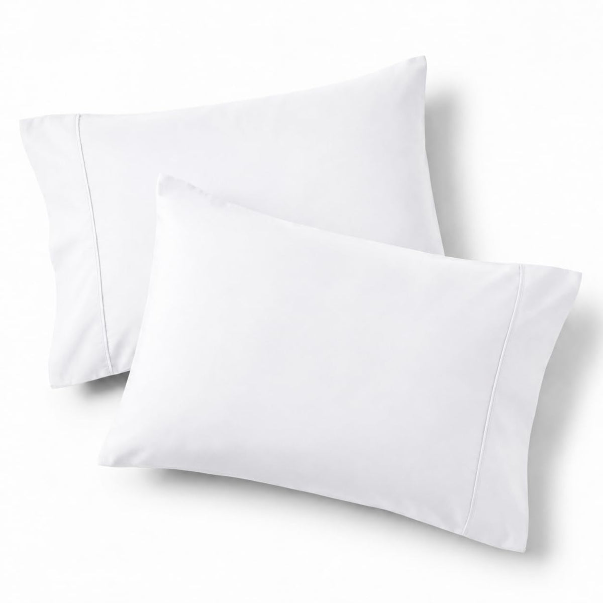 Bedsure Queen Pillow Cases Set of 2 - Sage Green Brushed Microfiber Pillowcase 2 Pack, Super Soft and Cozy Pillow Sham Covers with Envelope Closure, Wrinkle, Fade Resistant, 20x30 Inches