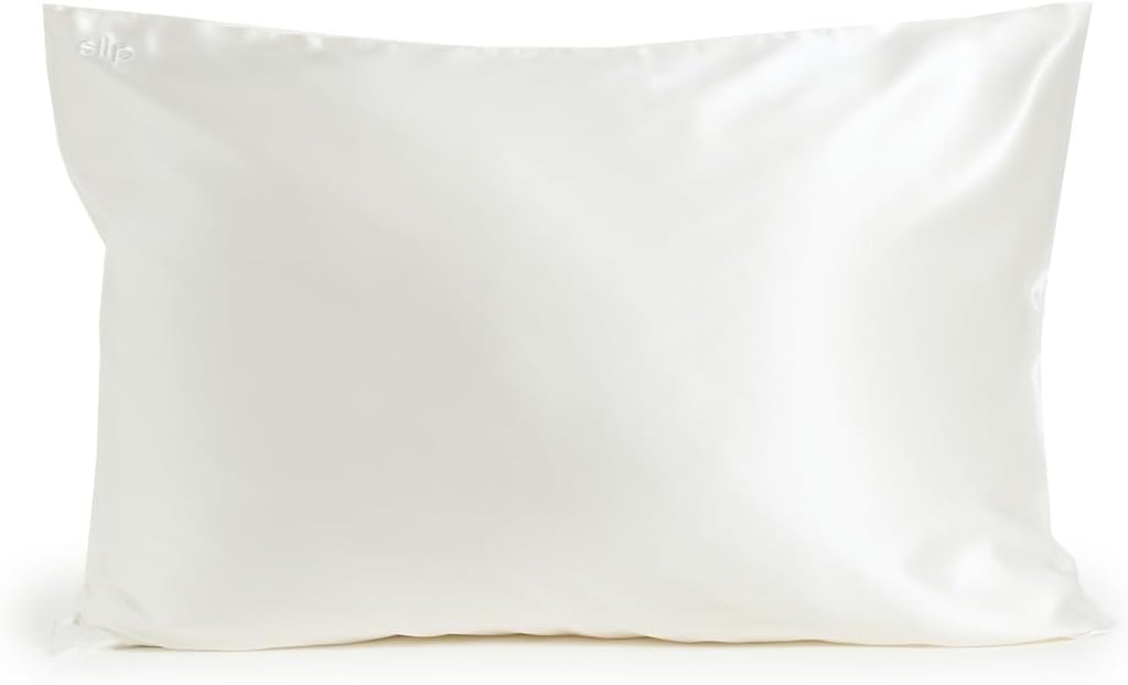 Slip Silk Queen Pillowcase, White | 100% Pure 22 Momme Mulberry Silk