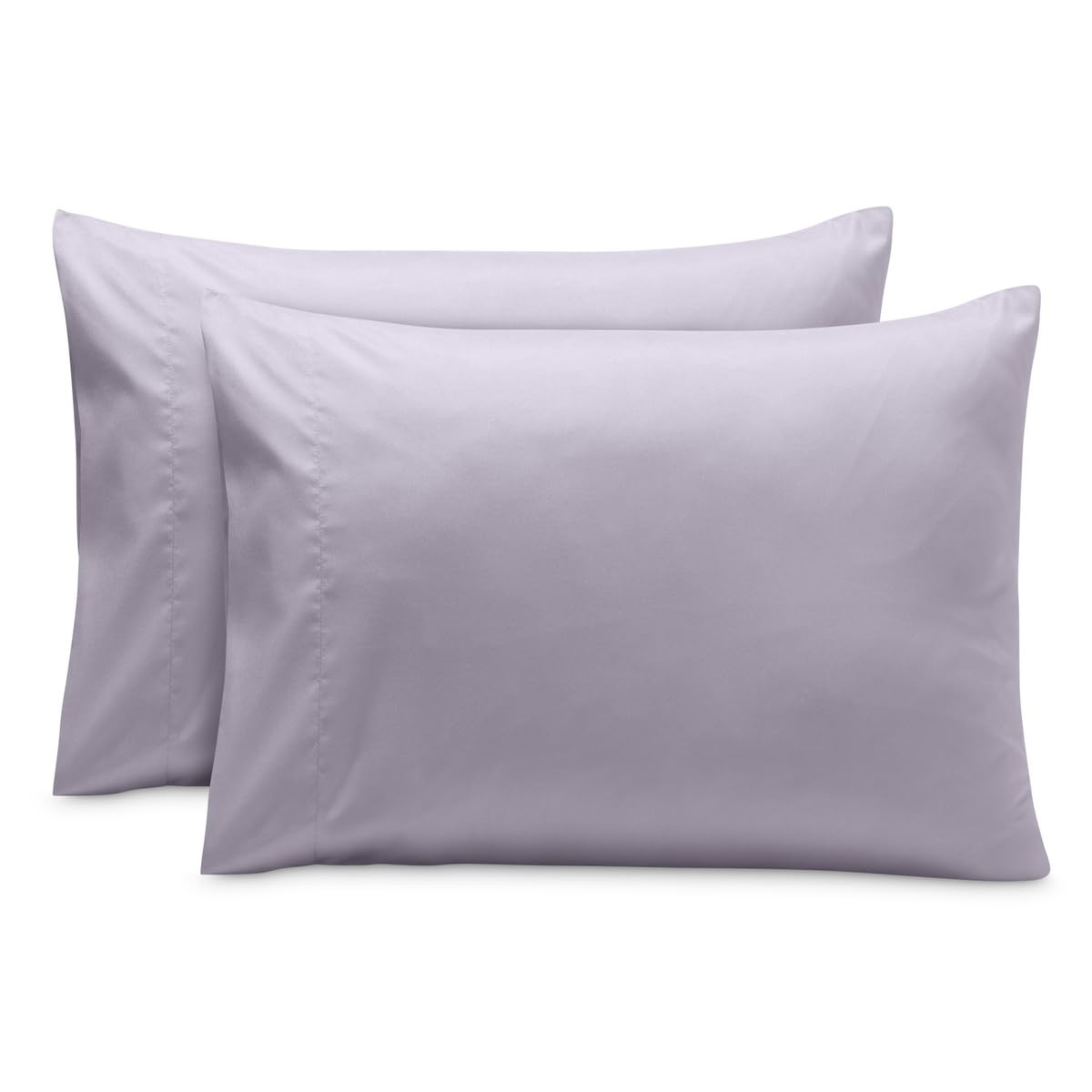 Bare Home Pillowcases Open End (Standard Set of 2, Grey)
