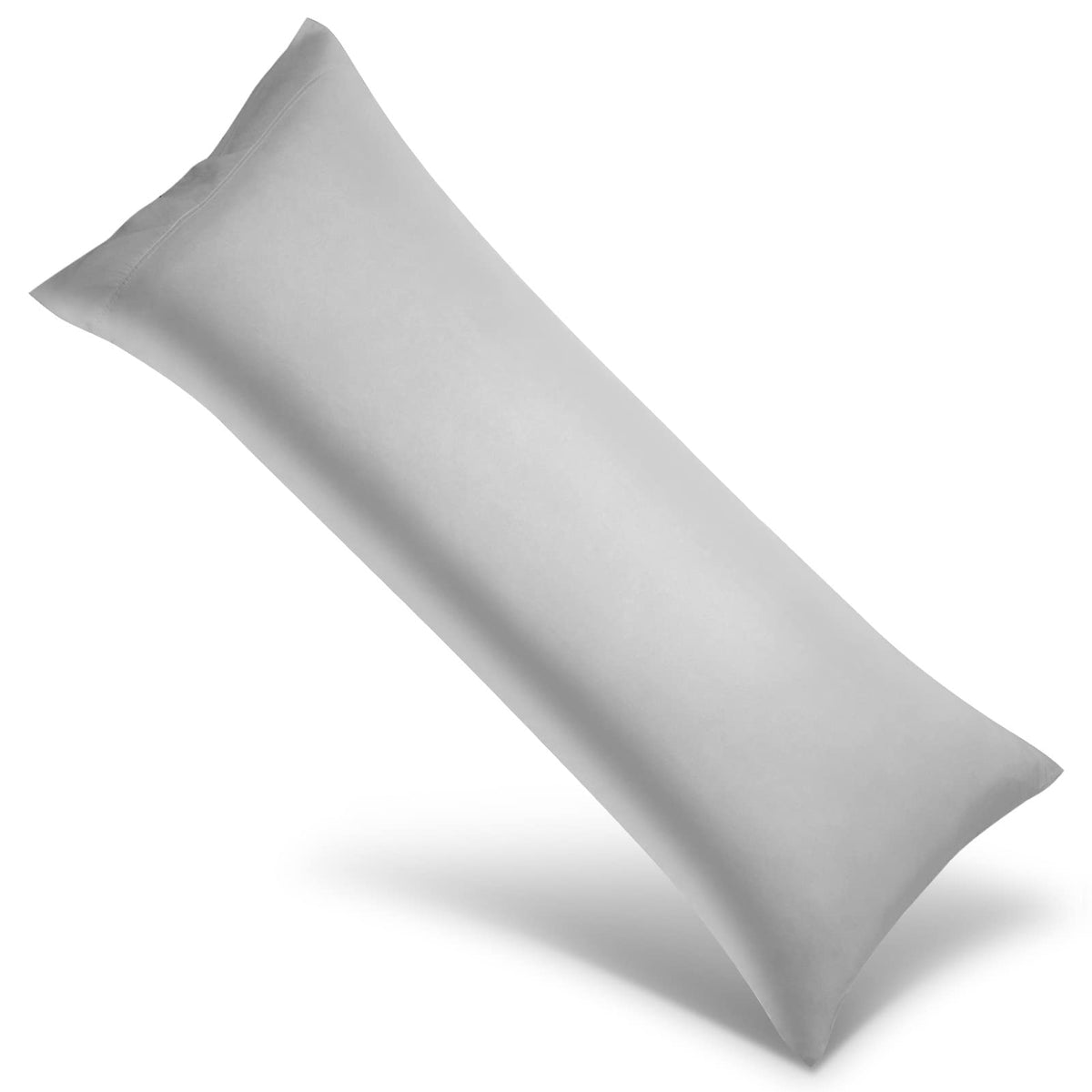 WishSmile Cooling Queen Pillowcases Set of 2 Breathable Cool Silky Soft Rayon Derived from Bamboo Fabric, Moisture Wicking for Hot Sleepers, Hair and Skin Friendly, Dark Grey, 2 Pack, 20x30IN