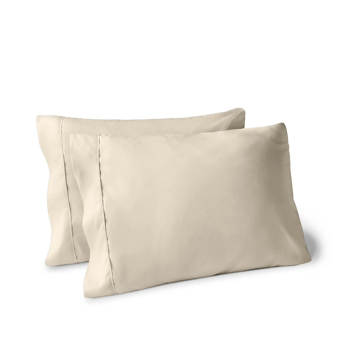 Bare Home 2-Piece Standard Microfiber Pillowcase Set - Ultra-Soft, Smooth Texture, Breathable, Lightweight Open-End Print Bedding Linens, Machine Washable, Fading Resistant for Simple Upkeep, Two Piece Set
