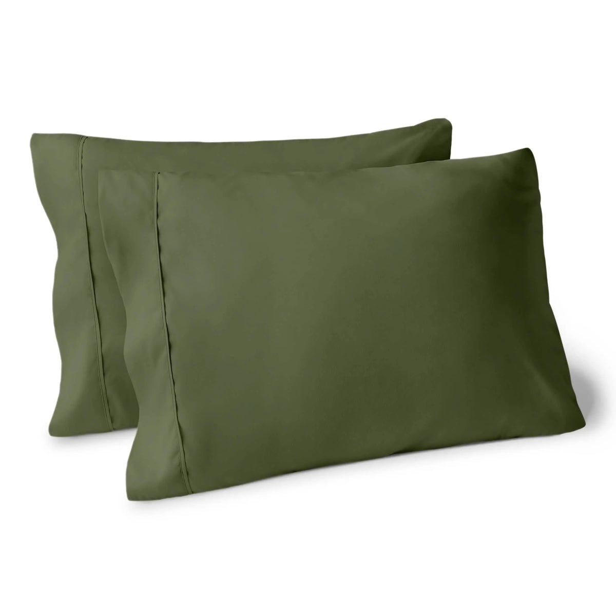 Bare Home 2-Piece Standard Microfiber Pillowcase Set - Ultra-Soft, Smooth Texture, Breathable, Lightweight Open-End Print Bedding Linens, Machine Washable, Fading Resistant for Simple Upkeep, Two Piece Set