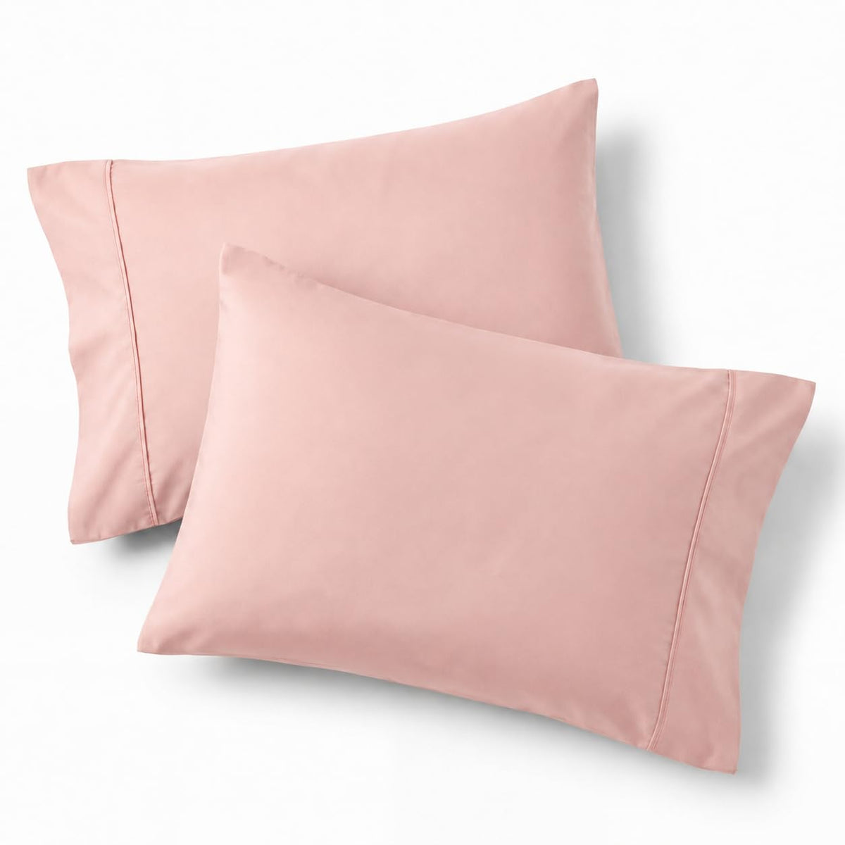 Bedsure Queen Pillow Cases Set of 2 - Sage Green Brushed Microfiber Pillowcase 2 Pack, Super Soft and Cozy Pillow Sham Covers with Envelope Closure, Wrinkle, Fade Resistant, 20x30 Inches