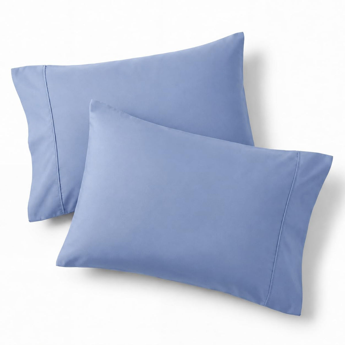 Bedsure Queen Pillow Cases Set of 2 - Sage Green Brushed Microfiber Pillowcase 2 Pack, Super Soft and Cozy Pillow Sham Covers with Envelope Closure, Wrinkle, Fade Resistant, 20x30 Inches