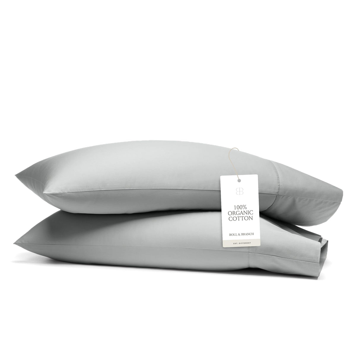 BOLL & BRANCH Signature Hemmed Pillowcase Set, King, White