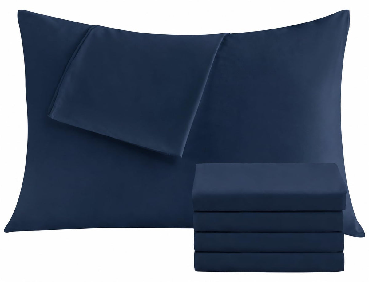 CULVE White Pillow Cases Standard 12 Pack, Microfiber Pillowcase, 20x26