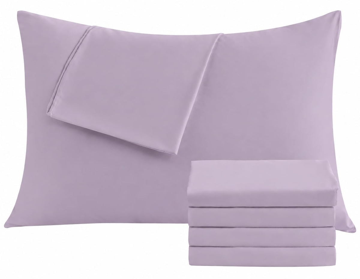 CULVE White Pillow Cases Standard 12 Pack, Microfiber Pillowcase, 20x26