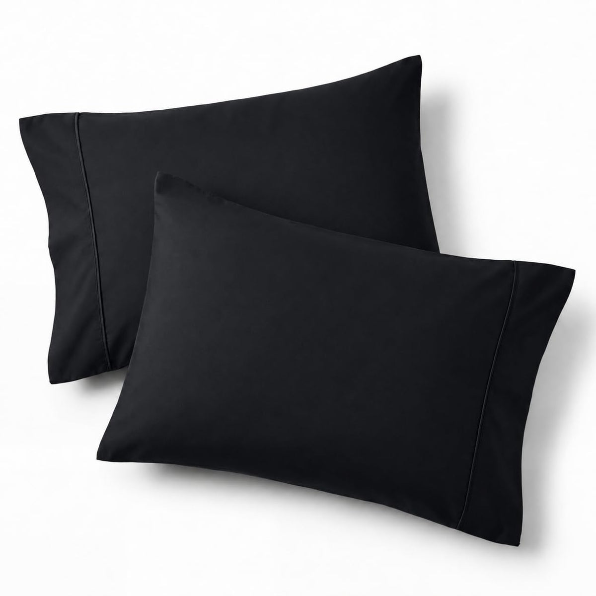 Bedsure Queen Pillow Cases Set of 2 - Sage Green Brushed Microfiber Pillowcase 2 Pack, Super Soft and Cozy Pillow Sham Covers with Envelope Closure, Wrinkle, Fade Resistant, 20x30 Inches
