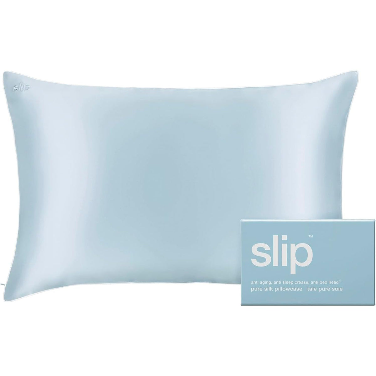 Slip Silk Queen Pillowcase, White | 100% Pure 22 Momme Mulberry Silk