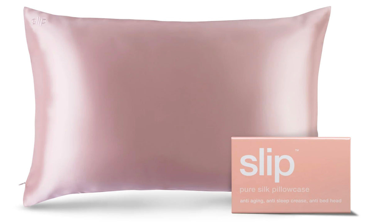 Slip Silk Queen Pillowcase, White | 100% Pure 22 Momme Mulberry Silk