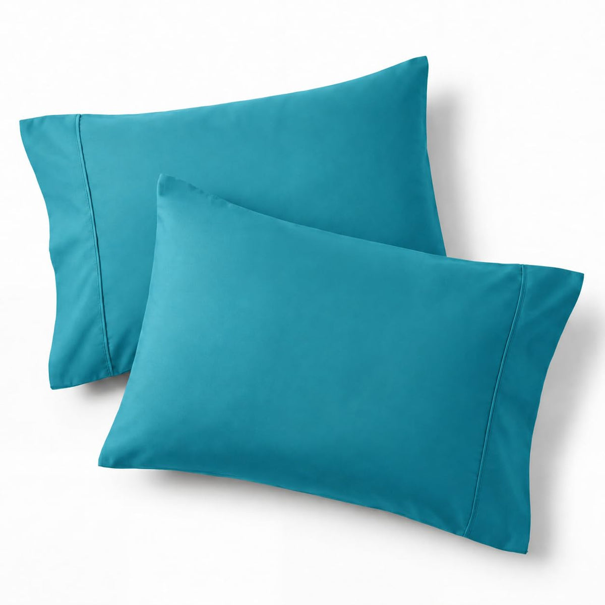 Bedsure Queen Pillow Cases Set of 2 - Sage Green Brushed Microfiber Pillowcase 2 Pack, Super Soft and Cozy Pillow Sham Covers with Envelope Closure, Wrinkle, Fade Resistant, 20x30 Inches