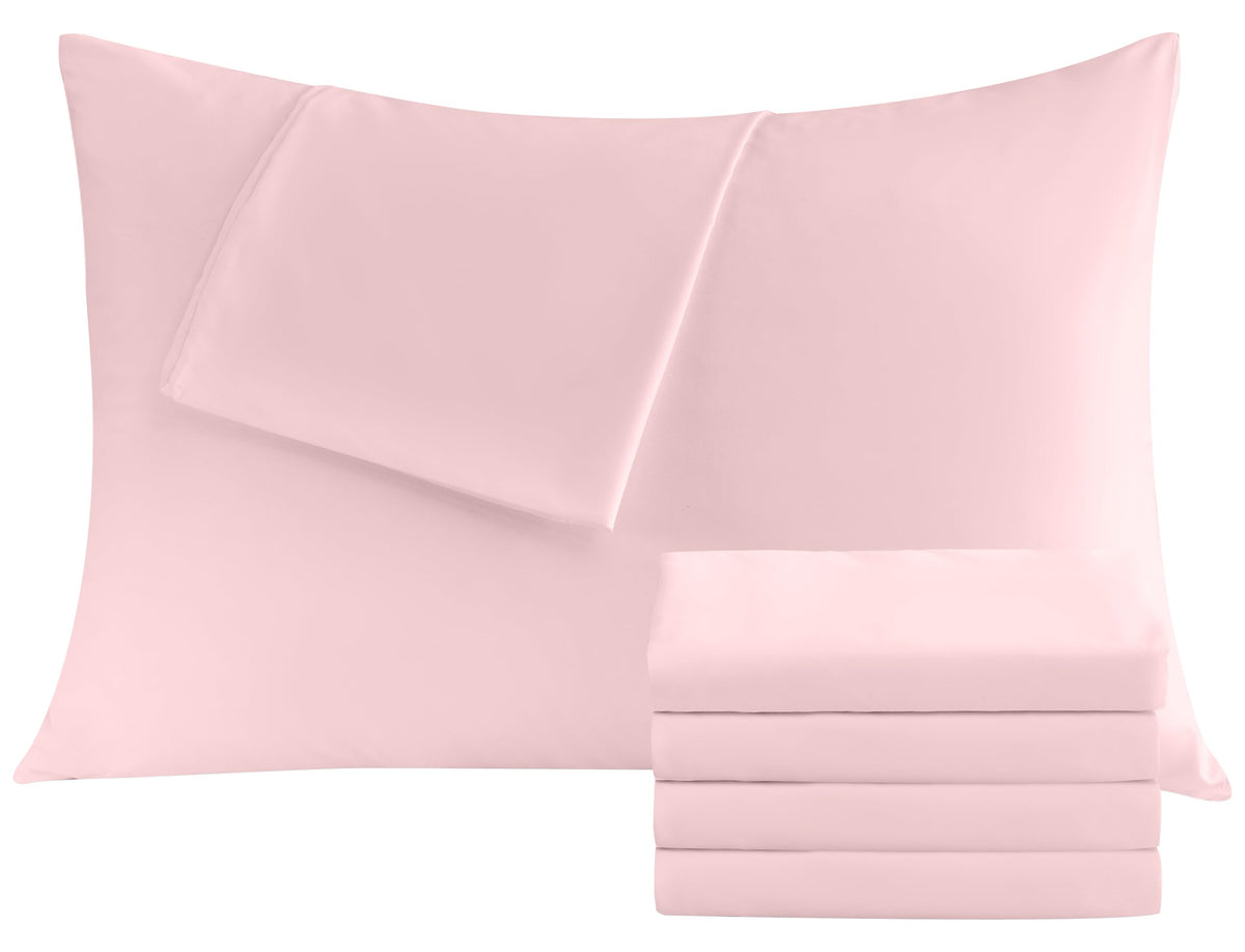 CULVE White Pillow Cases Standard 12 Pack, Microfiber Pillowcase, 20x26