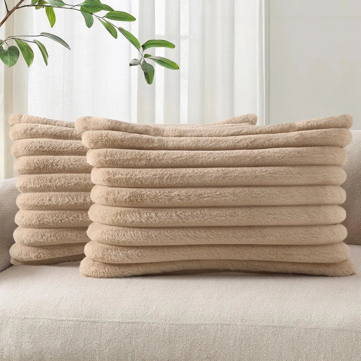 2pcs Flannel Pillowcases, Bed Linens, Ultra Soft Plush, 20x30 Inches, Warm and Comfortable, Versatile, Ideal for Bedroom, Living Room, Sofa, Chair, Perfect Gift #GLOBAL PICKS