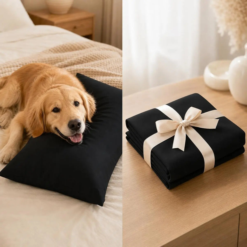 NTBAY Microfiber Pillowcases, Set of 2 Soft Breathable Pillow Cases with Envelope Closure, Available All Year Round, Friendly to Children & Pets, Bedding Gift Ready, Wrinkle Free & Fade Resistant, Hotel Quality Bedding, Machine Washable, Oeko-Tex