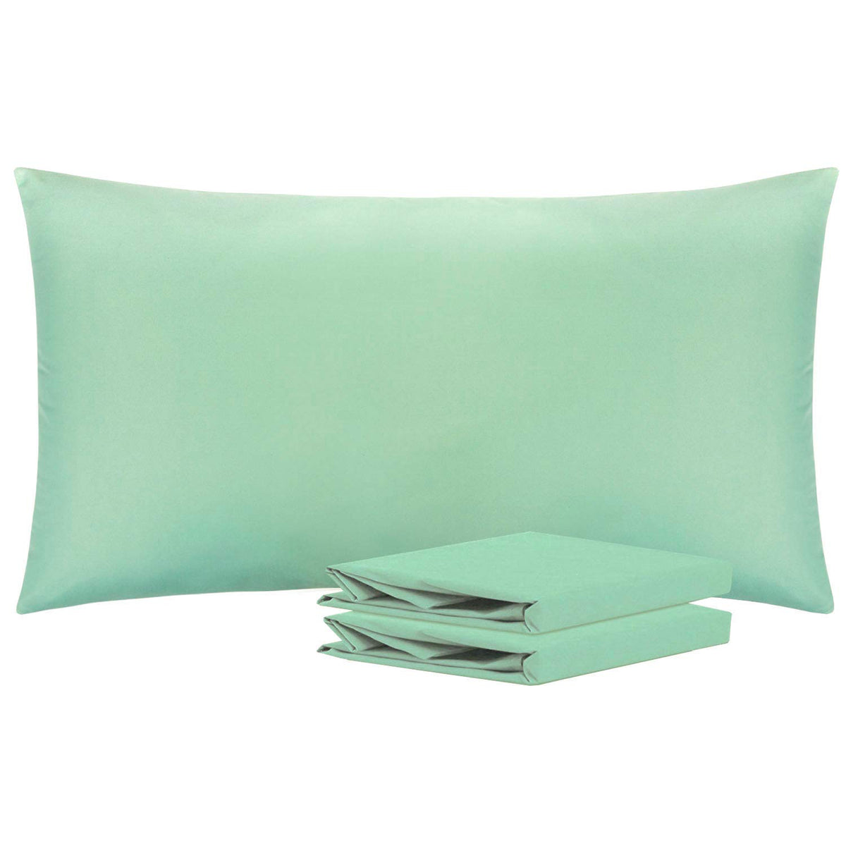 NTBAY Microfiber Queen Pillowcases, 4 Pack, 20 x 30, White