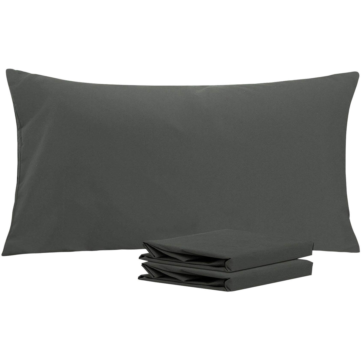 NTBAY Microfiber Queen Pillowcases, 4 Pack, 20 x 30, White