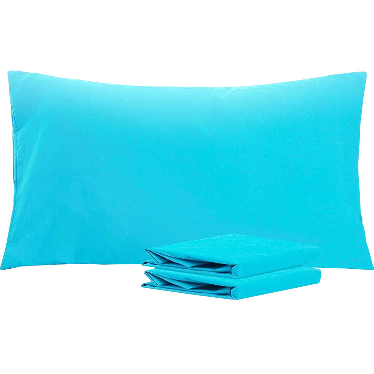 NTBAY Microfiber Queen Pillowcases, 4 Pack, 20 x 30, White