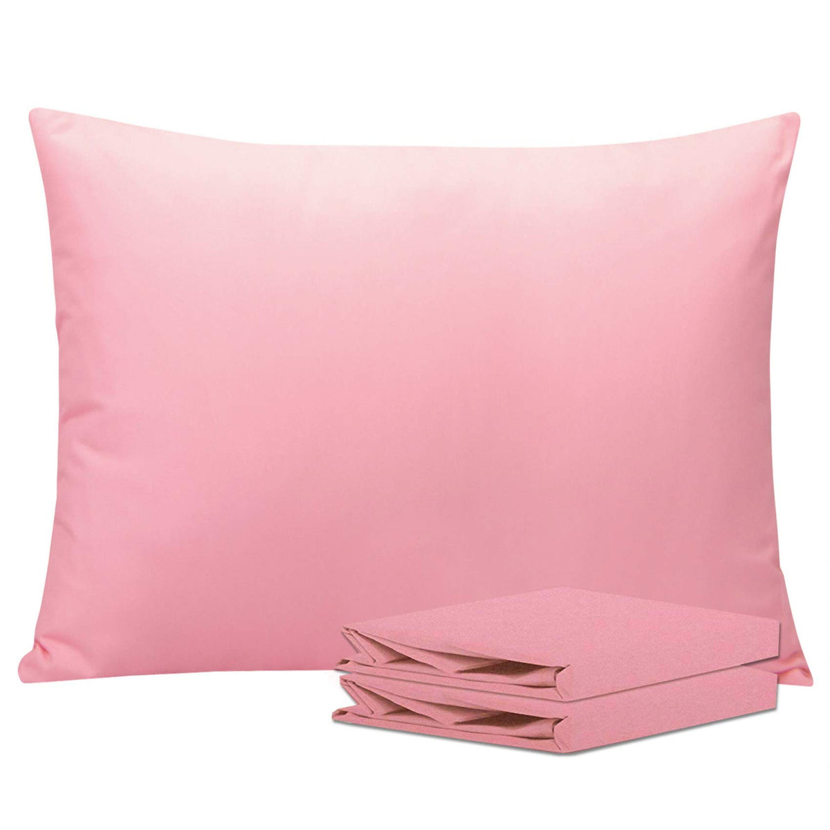 NTBAY Microfiber Queen Pillowcases, 4 Pack, 20 x 30, White