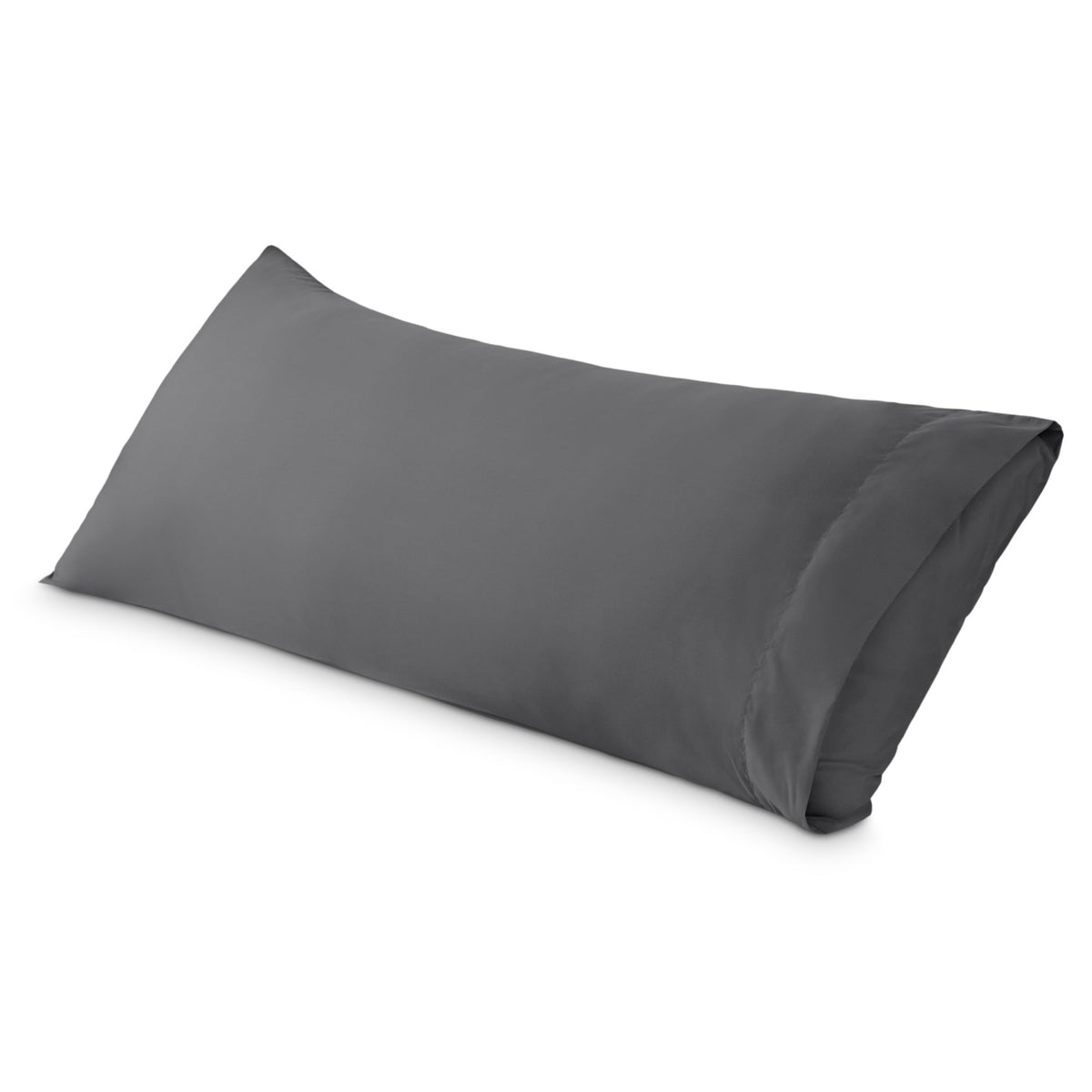 Bare Home Pillowcases Open End (Standard Set of 2, Grey)
