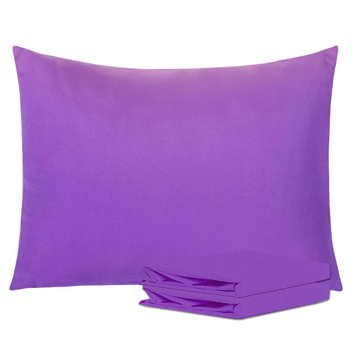 NTBAY Microfiber Queen Pillowcases, 4 Pack, 20 x 30, White