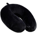 GDEOUP Travel Pillow 100% Pure Comfortable U Shape Memory Foam Pillows Neck and Head Support Portable Travel Neck Pillow Suitable for Planes Airplane for Traveling,Train,Self-Drivingng Car,(Grey)
