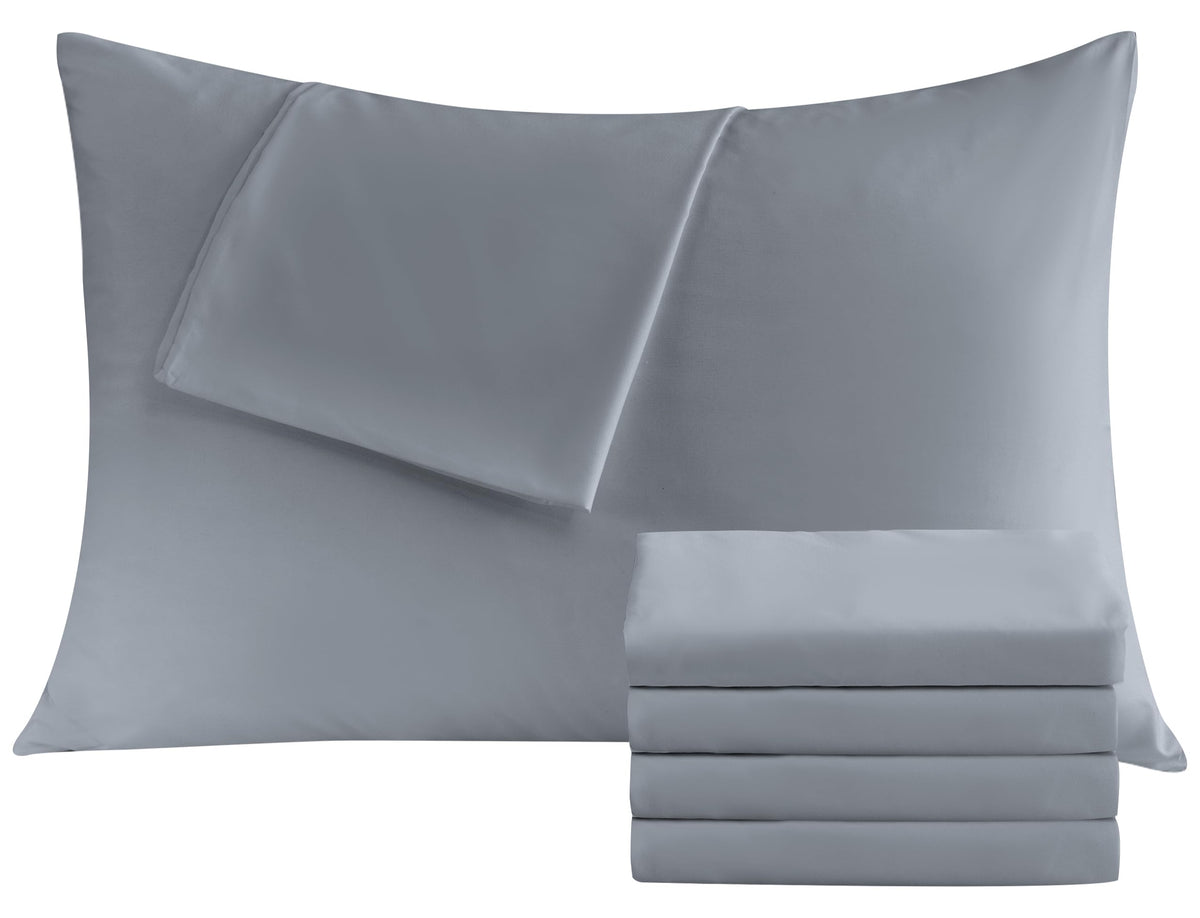 CULVE White Pillow Cases Standard 12 Pack, Microfiber Pillowcase, 20x26