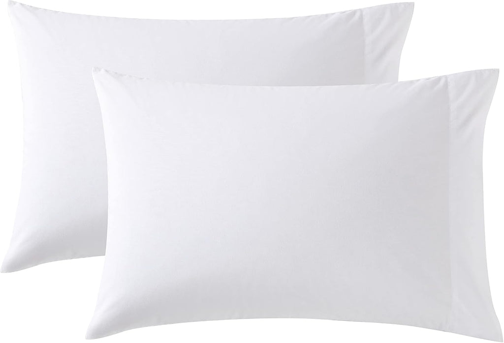 Nautica - Standard Cotton Percale Pillowcase Set, 2-Pack