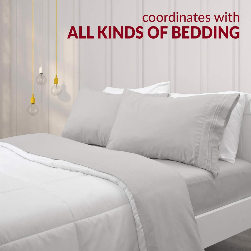 Mellanni Pillow Cases Set - 4 PC Iconic Collection Pillowcases