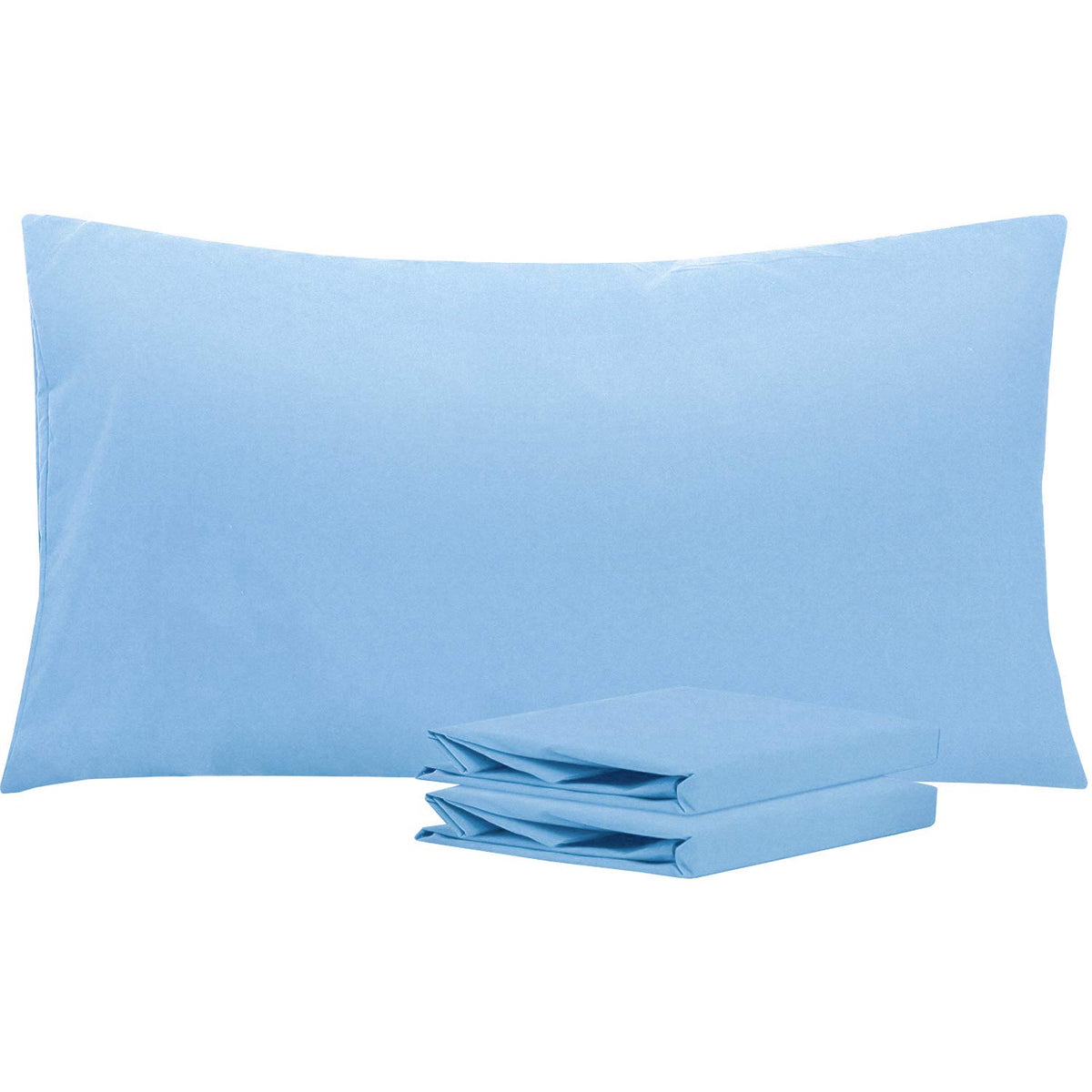 NTBAY Microfiber Queen Pillowcases, 4 Pack, 20 x 30, White