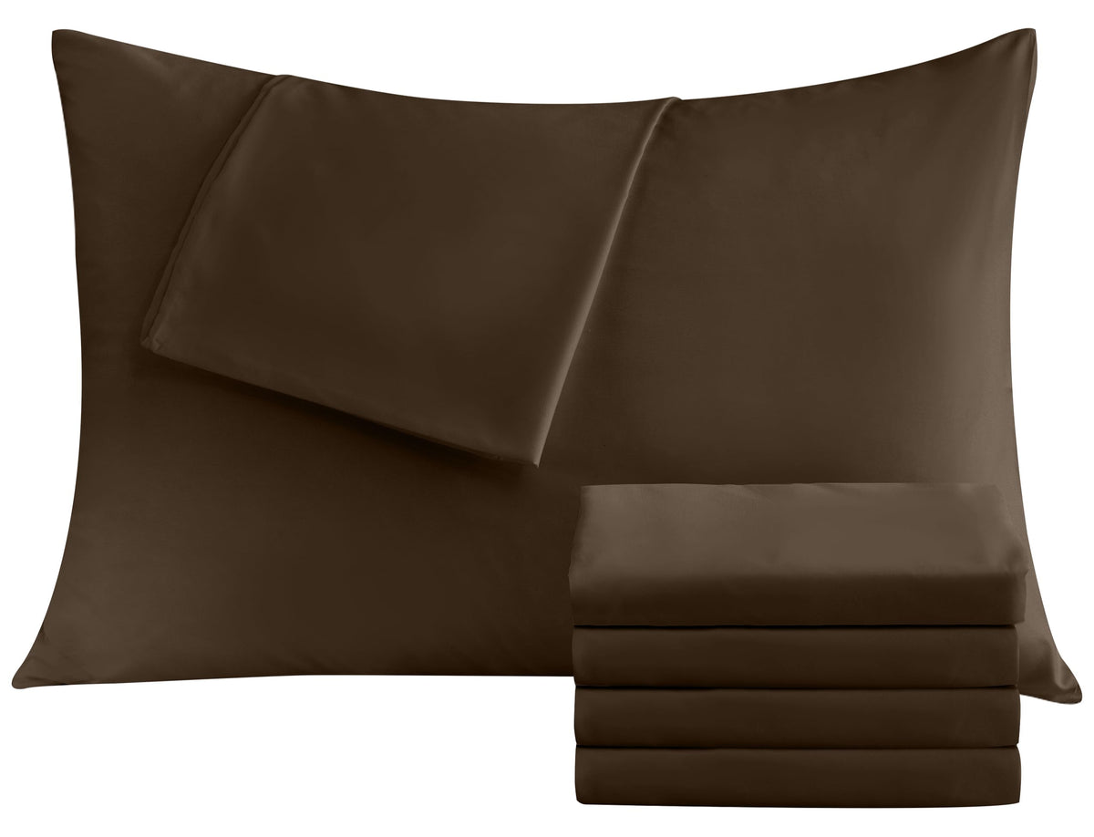 CULVE White Pillow Cases Standard 12 Pack, Microfiber Pillowcase, 20x26