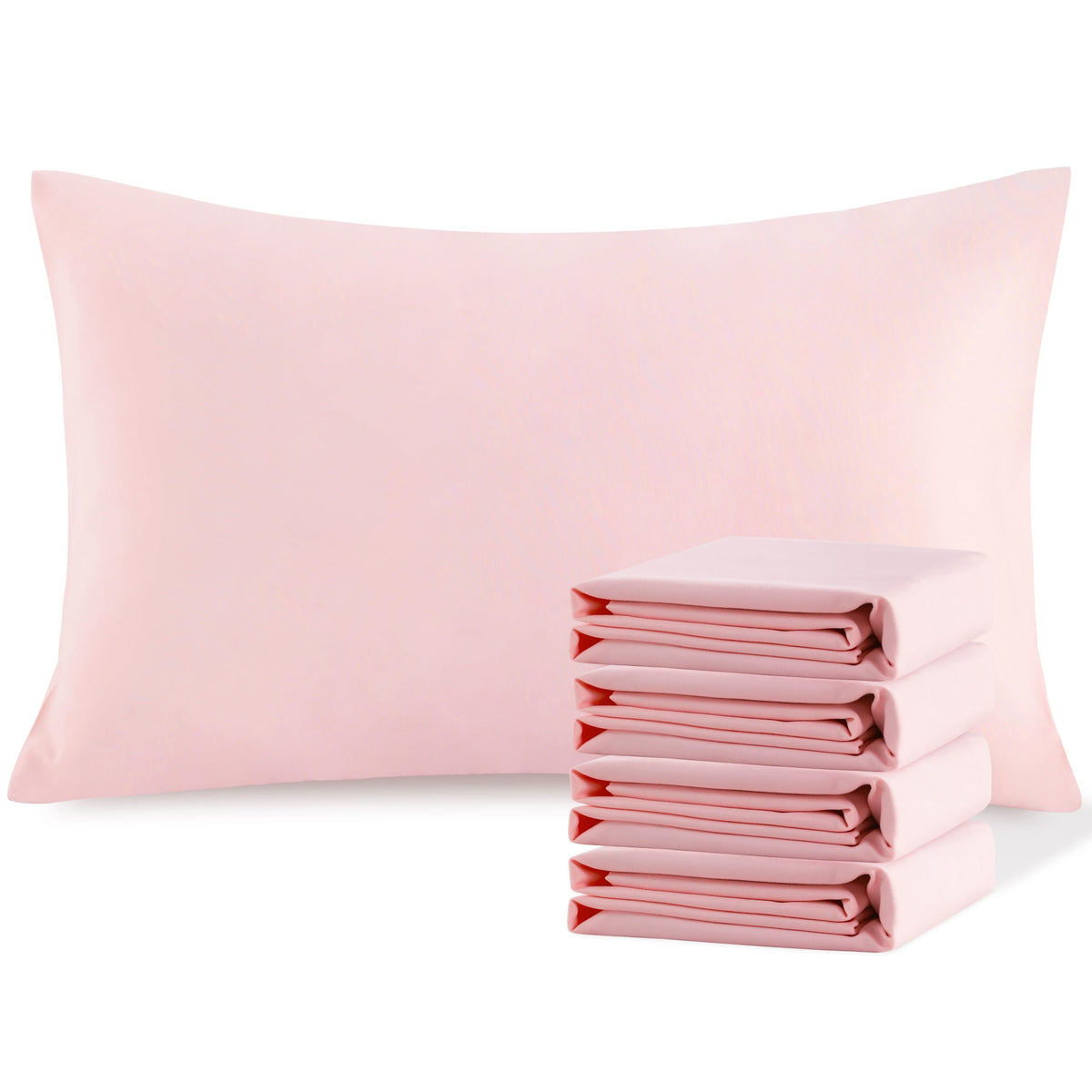 NTBAY Microfiber Queen Pillowcases, 4 Pack, 20 x 30, White