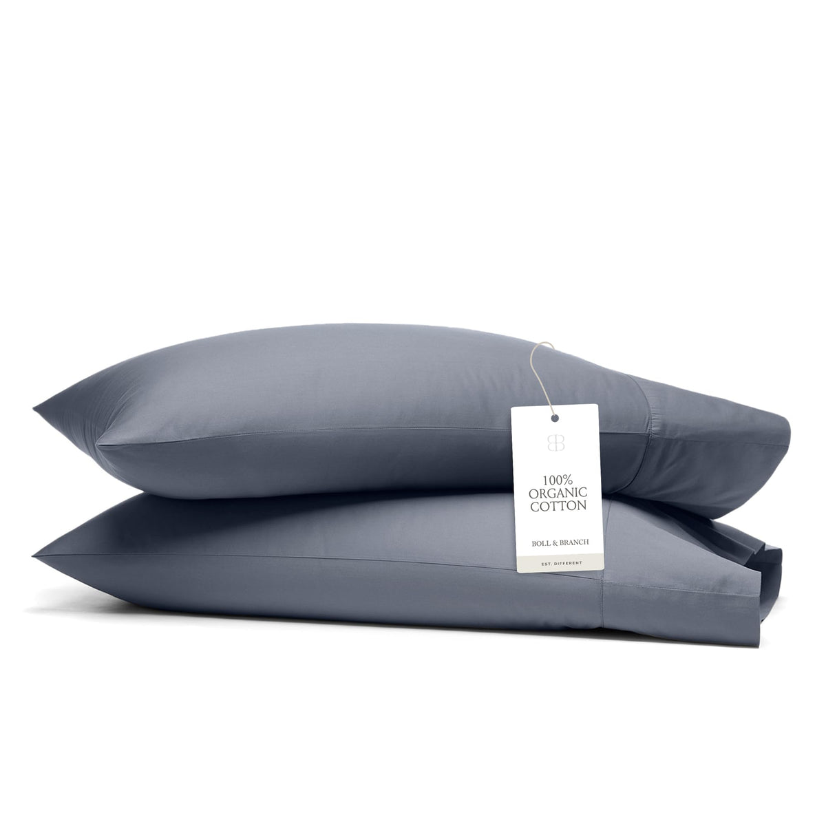 BOLL & BRANCH Signature Hemmed Pillowcase Set, King, White