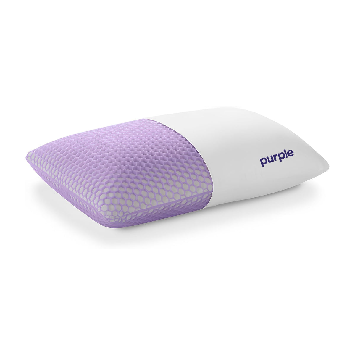 Purple Harmony Pillow - Low Loft, Standard Size - Cooling Gel Neck Pillow