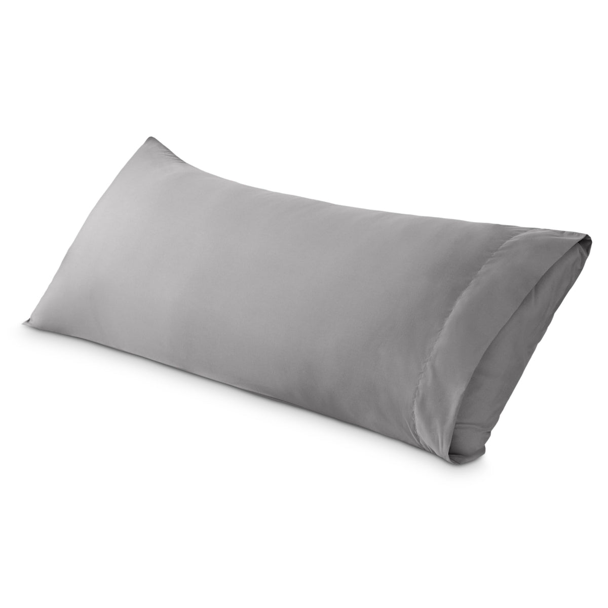 Bare Home Pillowcases Open End (Standard Set of 2, Grey)