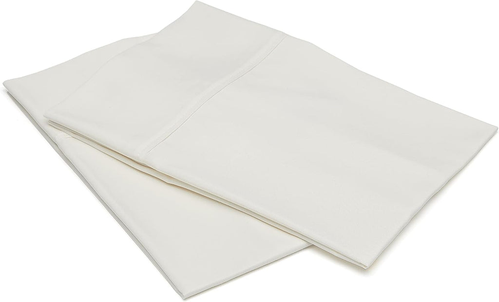 Amazon Basics Standard Pillowcases Set of 2 - Lightweight, Super Soft Easy Care Microfiber, Spa Blue, 30" L x 20" W, Pillows Not Included