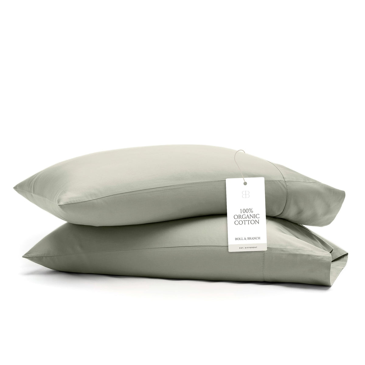 BOLL & BRANCH Signature Hemmed Pillowcase Set, King, White
