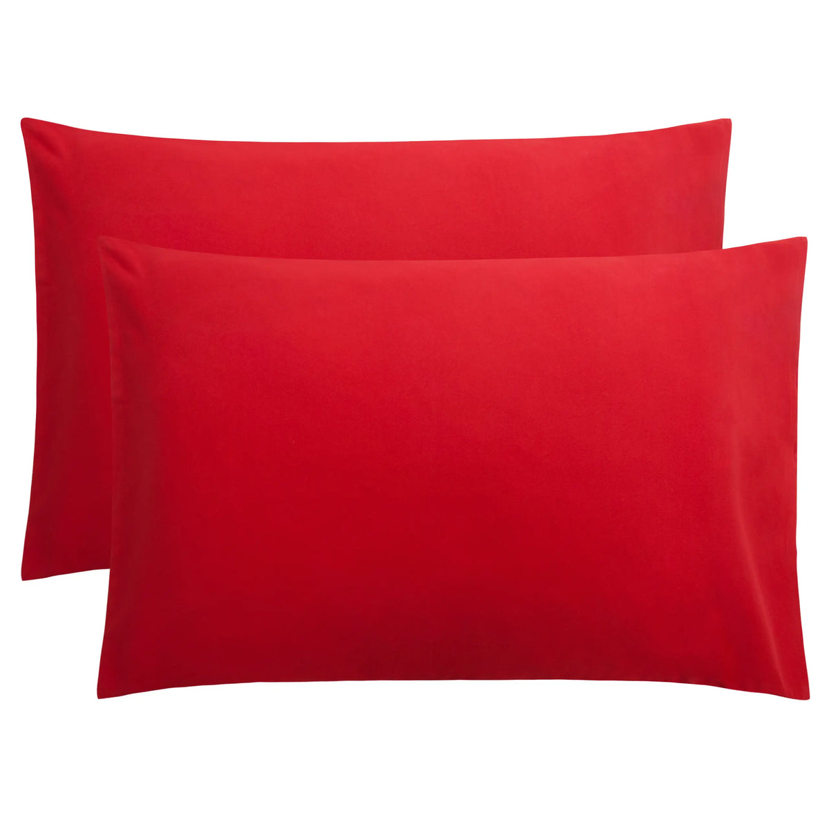 Bedsum 2-Piece 100% Brushed Microfiber Pillowcases, Envelope Secure Fit Closure, Breathable Soft Bedding, Cooling Bedding, Sweat-Absorbing, Wrinkle-Free, Fading Resistance, Durable All-Seasons Pillow Covers