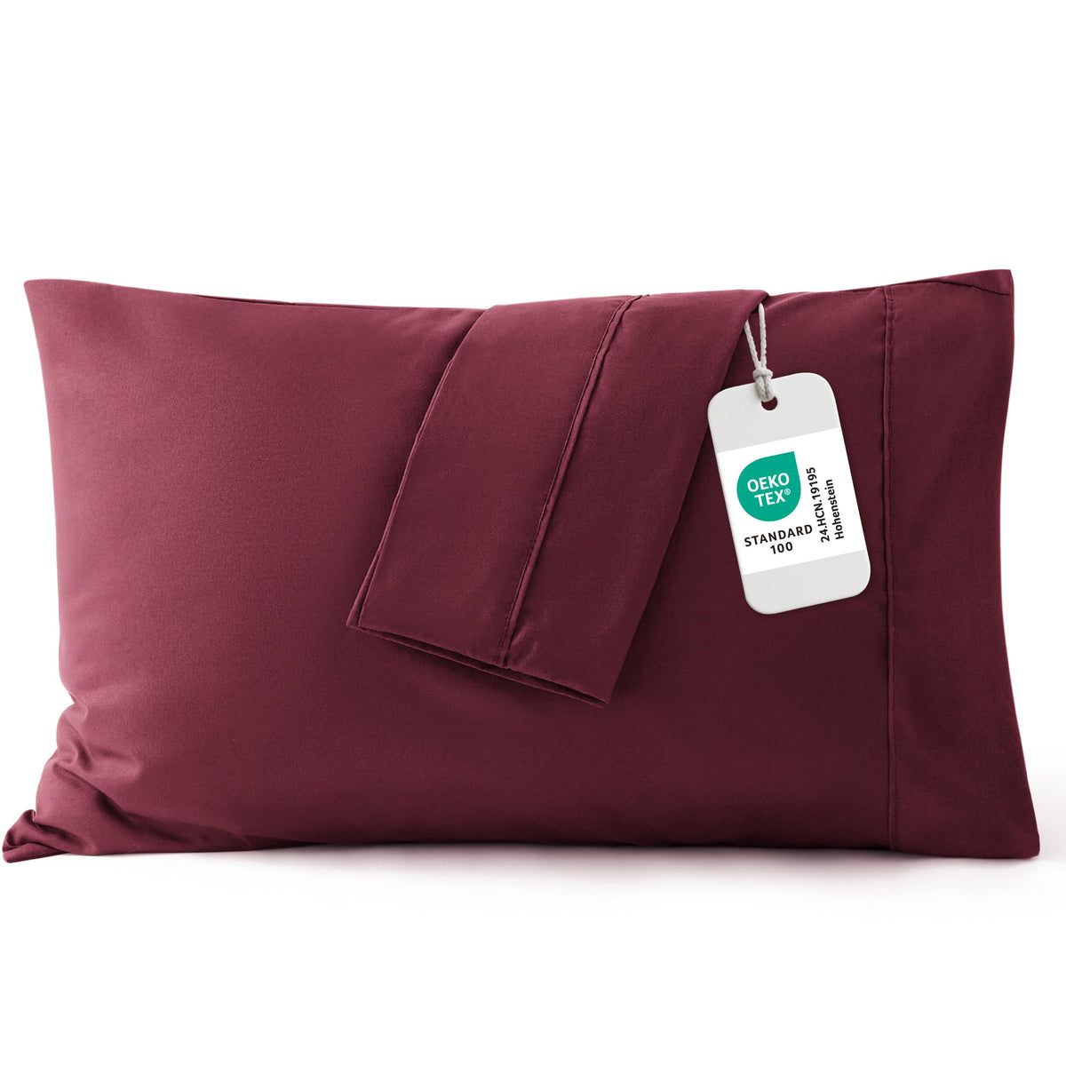 Bedsure Queen Pillow Cases Set of 2 - Sage Green Brushed Microfiber Pillowcase 2 Pack, Super Soft and Cozy Pillow Sham Covers with Envelope Closure, Wrinkle, Fade Resistant, 20x30 Inches