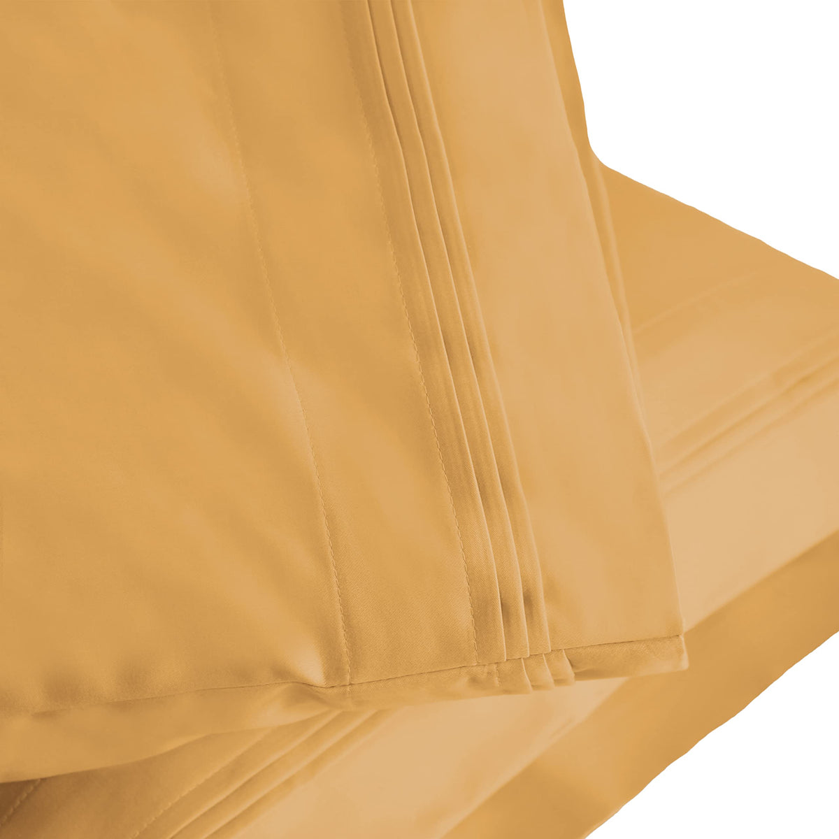 Superior 1000 Thread Count Egyptian Cotton Pillowcase Set, Pillow Covers for All Pillows and Sleepers, Soft Pillowcases for Bed Fashion, Basics, Large Cases, 2-Piece Set- Standard, White