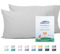 Sunflower Queen Pillowcases Set of 2, 100% Cotton Pillow Case, Bright White