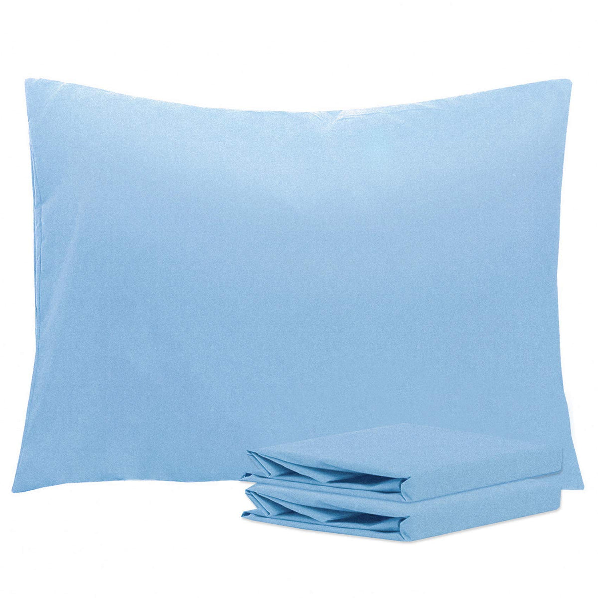 NTBAY Microfiber Queen Pillowcases, 4 Pack, 20 x 30, White