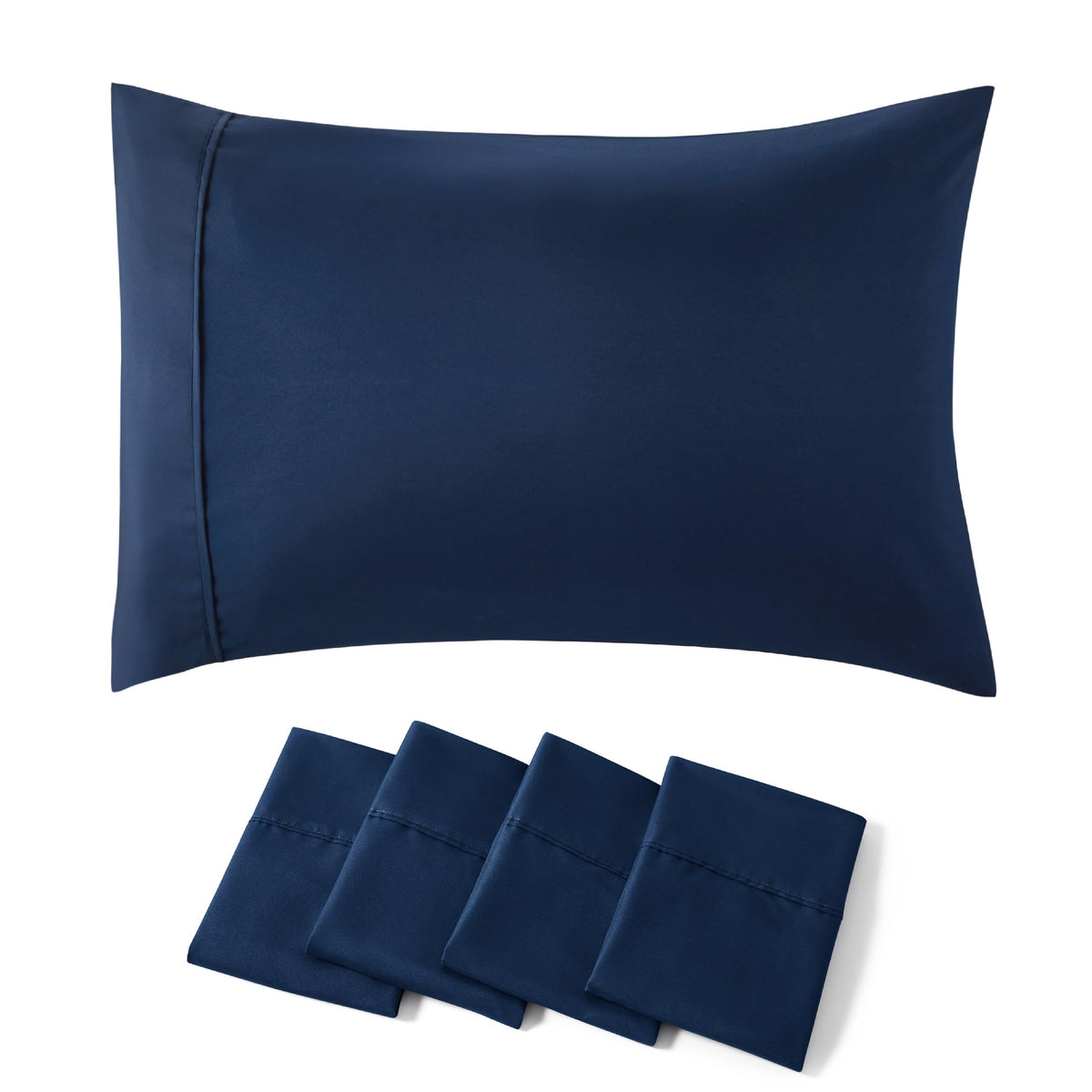 Bedsure Queen Pillow Cases Set of 2 - Sage Green Brushed Microfiber Pillowcase 2 Pack, Super Soft and Cozy Pillow Sham Covers with Envelope Closure, Wrinkle, Fade Resistant, 20x30 Inches