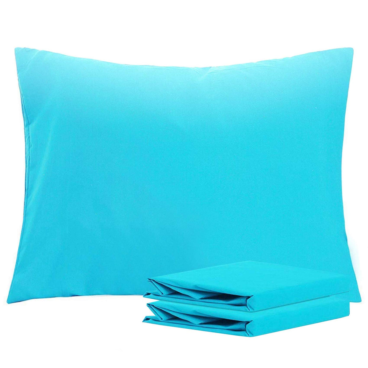 NTBAY Microfiber Queen Pillowcases, 4 Pack, 20 x 30, White
