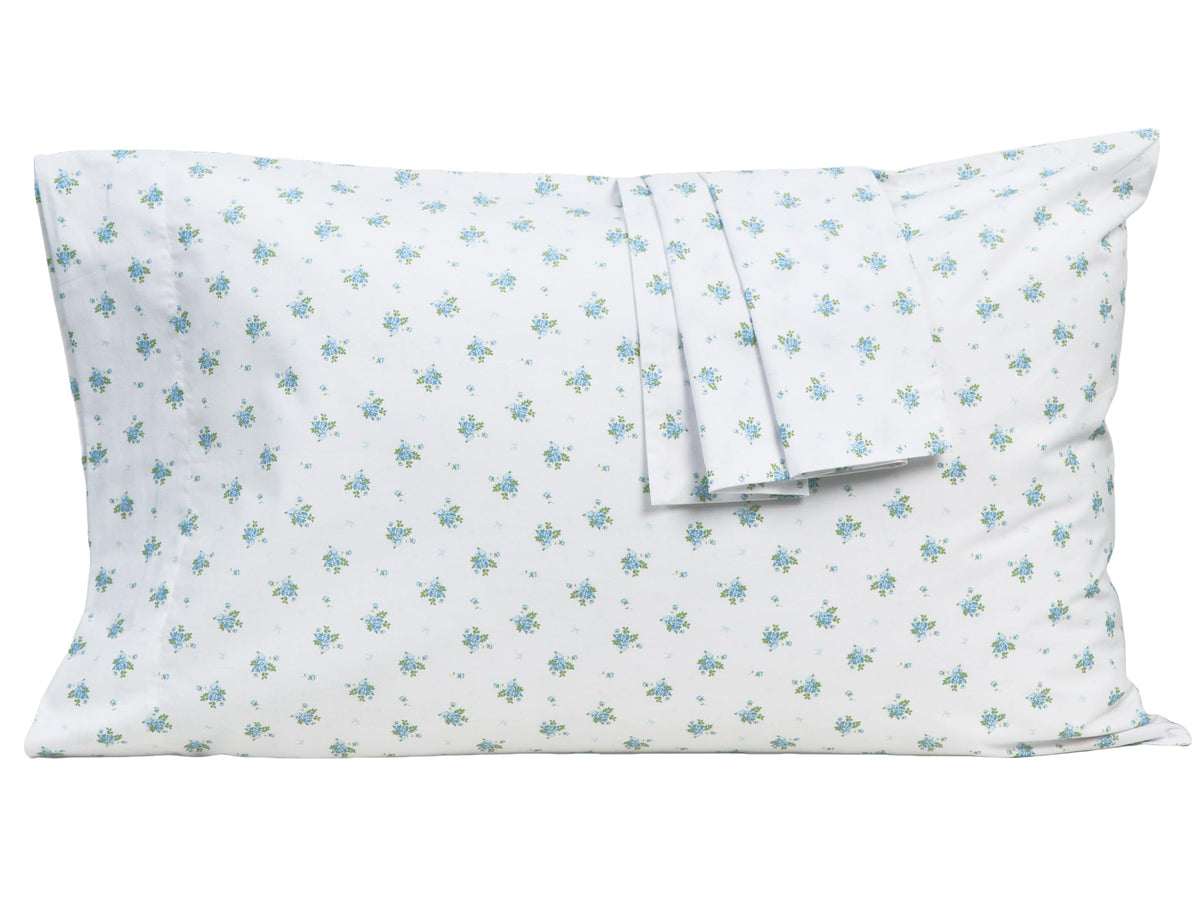 Pillow Cases Standard Queen Size 100% Cotton Percale Set of 2, White
