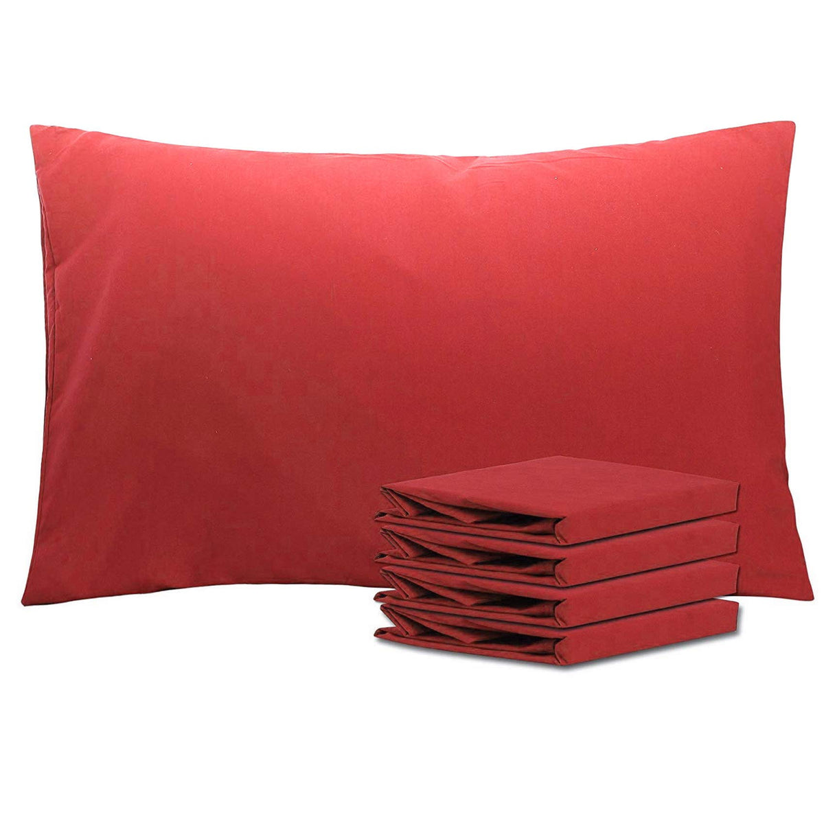 NTBAY Microfiber Queen Pillowcases, 4 Pack, 20 x 30, White